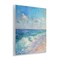 Stupell Industries Soft Ocean Beach Wall Plaque Art Design by LSR Design Studio